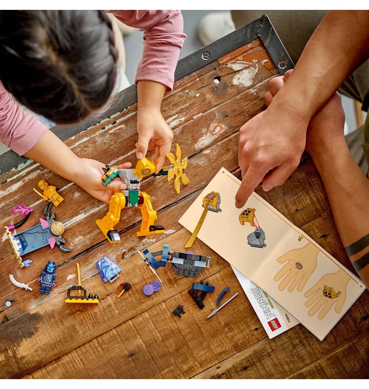 لگو NINJAGO کودکان 4+ ربات جنگی Arin 104 قطعه مدل 71804 لگو NINJAGO کودکان 4+ ربات جنگی Arin 104 قطعه مدل 71804