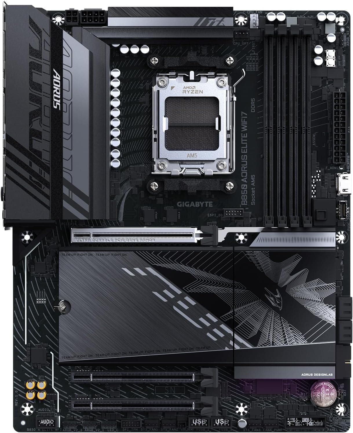 مادربرد Gigabyte مدل B850 AORUS Elite WIFI7 سوکت AM5 ATX DDR5 مادربرد Gigabyte مدل B850 AORUS Elite WIFI7 سوکت AM5 ATX DDR5