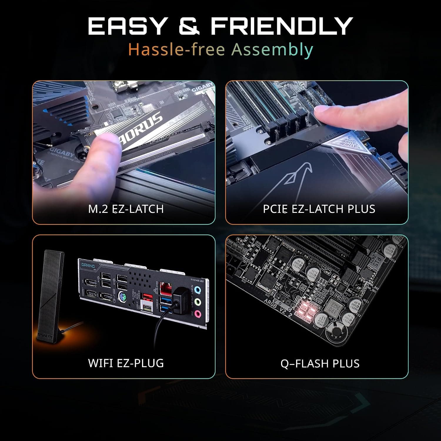 مادربرد Gigabyte مدل B850 AORUS Elite WIFI7 سوکت AM5 ATX DDR5 مادربرد Gigabyte مدل B850 AORUS Elite WIFI7 سوکت AM5 ATX DDR5