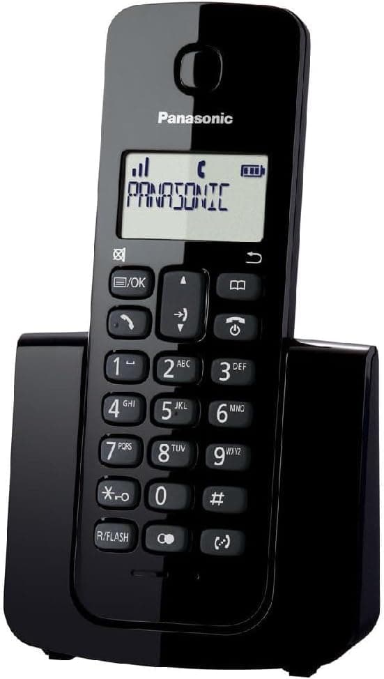 تلفن بیسیم Panasonic مشکی با قابلیت نمایش شماره تماس مدل KX-TGB110LBB تلفن بیسیم Panasonic مشکی با قابلیت نمایش شماره تماس مدل KX-TGB110LBB