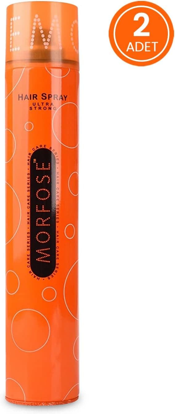 اسپری مو MORFOSE فوقالعاده قوی مدل K-، ۲ عدد 400 ml اسپری مو MORFOSE فوقالعاده قوی مدل K-، ۲ عدد 400 ml