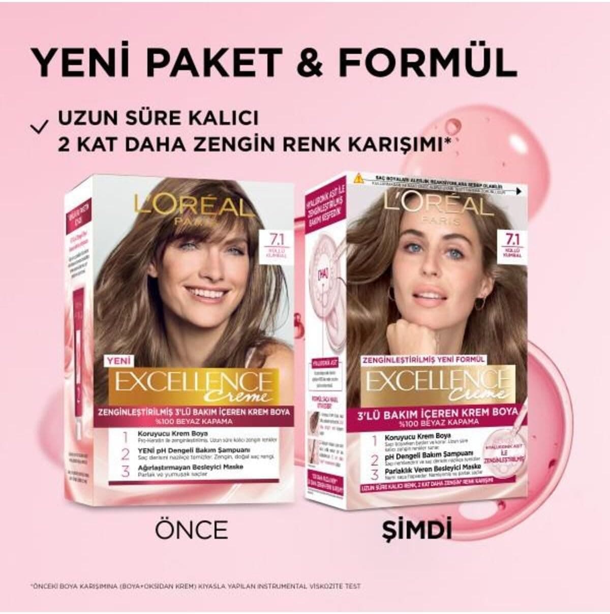رنگ مو L'Oreal Paris Excellence Creme مدل 7 رنگ مو L'Oreal Paris Excellence Creme مدل 7