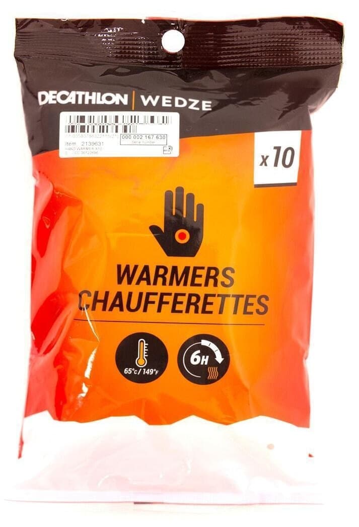 گرمکننده دستی Decathlon Wedze بسته 10تایی گرمکننده دستی Decathlon Wedze بسته 10تایی
