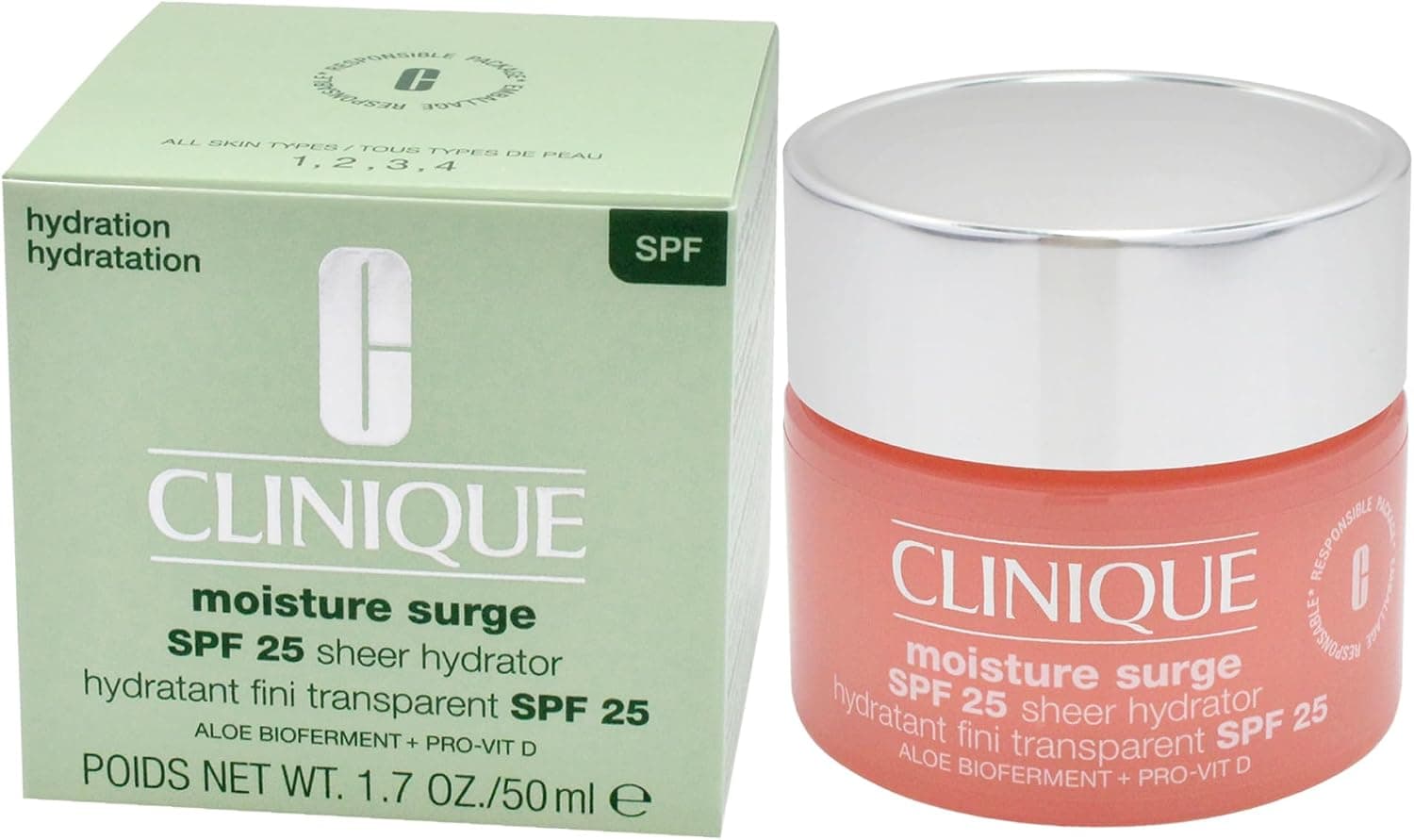 کرم مرطوبکننده Clinique Moisture Surge CLQ F25 50ml کرم مرطوبکننده Clinique Moisture Surge CLQ F25 50ml