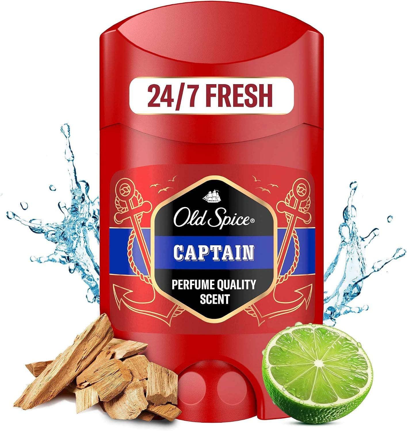 استیک دئودورانت مردانه Old Spice Captain حجم 50 ml استیک دئودورانت مردانه Old Spice Captain حجم 50 ml
