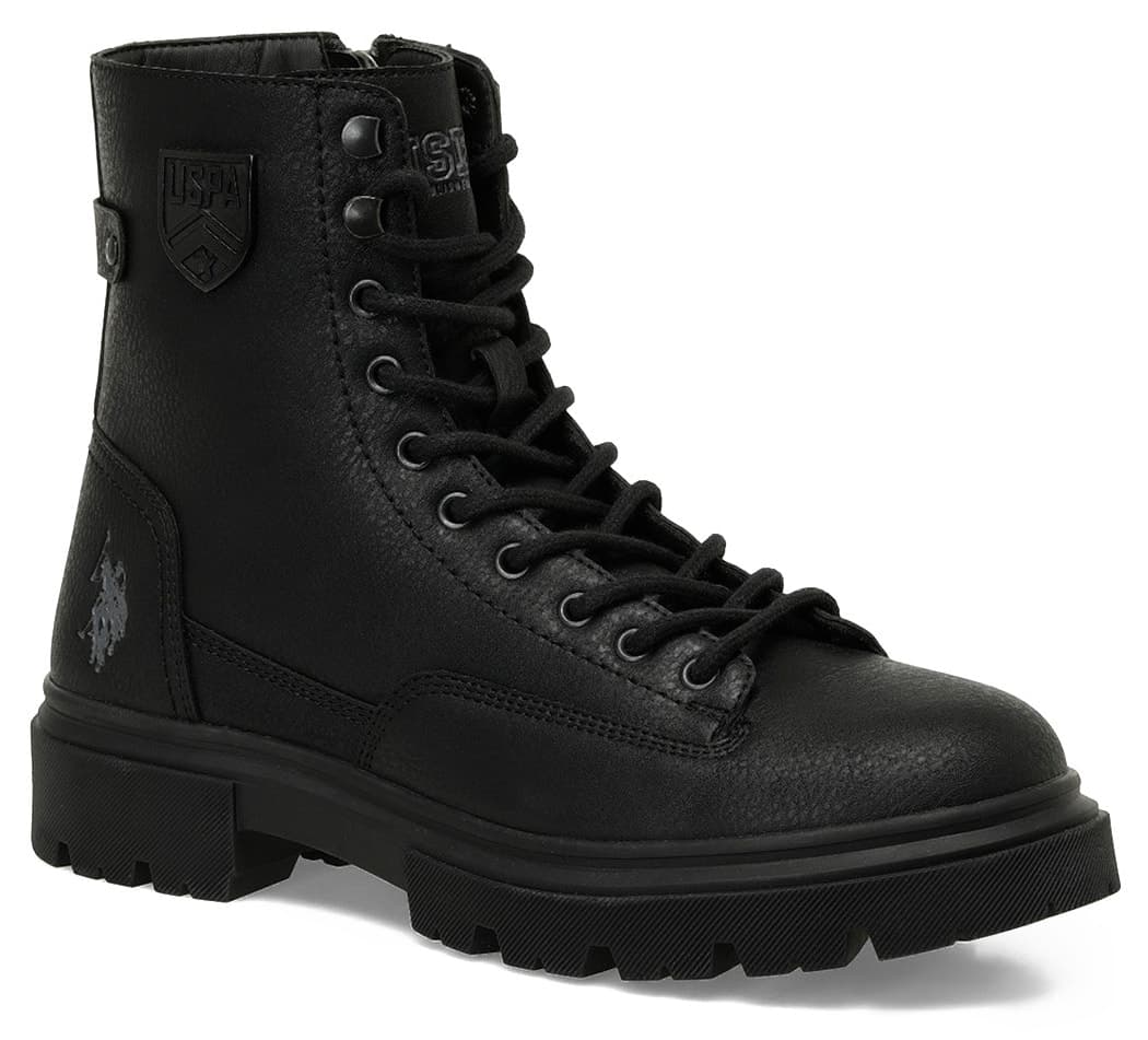 پوتین مردانه U.S. Polo Assn. مشکی مدل LUKA 5PR پوتین مردانه U.S. Polo Assn. مشکی مدل LUKA 5PR