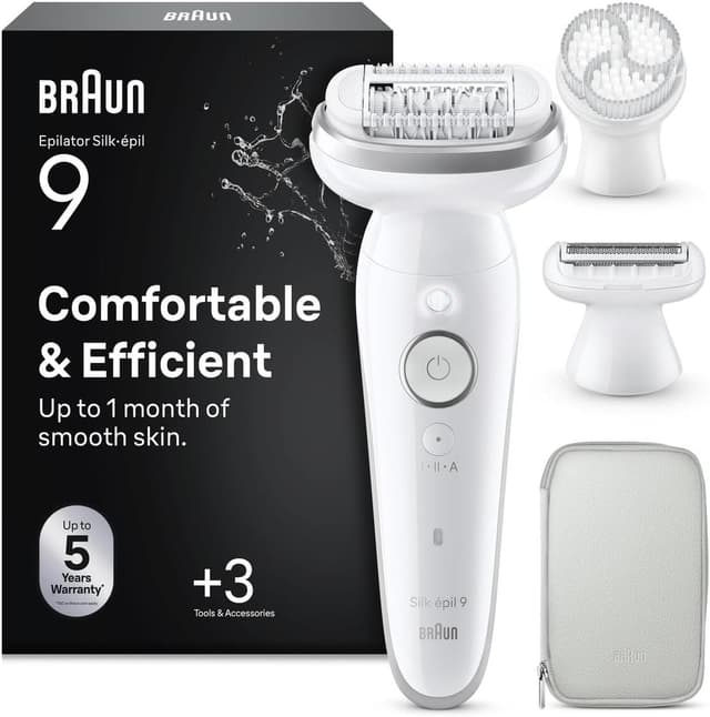 اپیلاتور Braun Silk·épil 9 مناسب استفاده خشک و مرطوب مدل 9-061 اپیلاتور Braun Silk·épil 9 مناسب استفاده خشک و مرطوب مدل 9-061