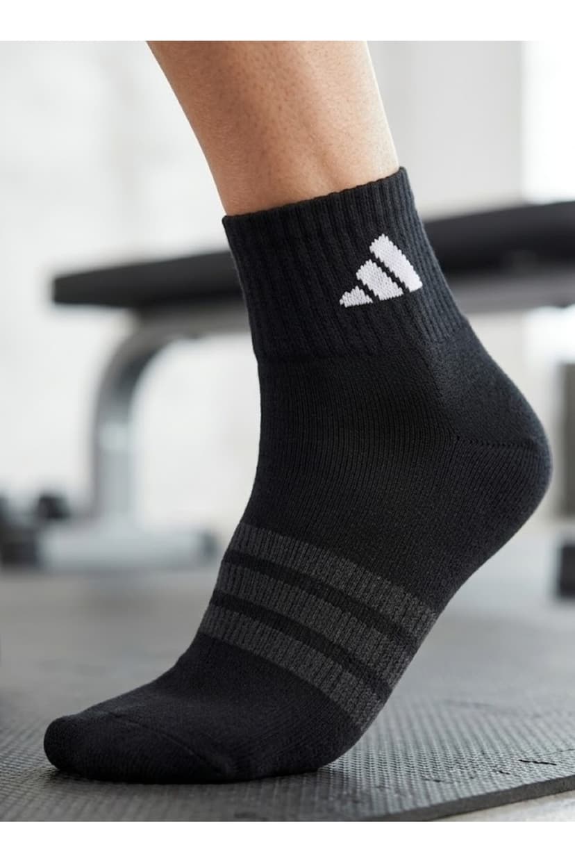 جوراب ورزشی زنانه adidas بسته 3 جفتی جوراب ورزشی زنانه adidas بسته 3 جفتی