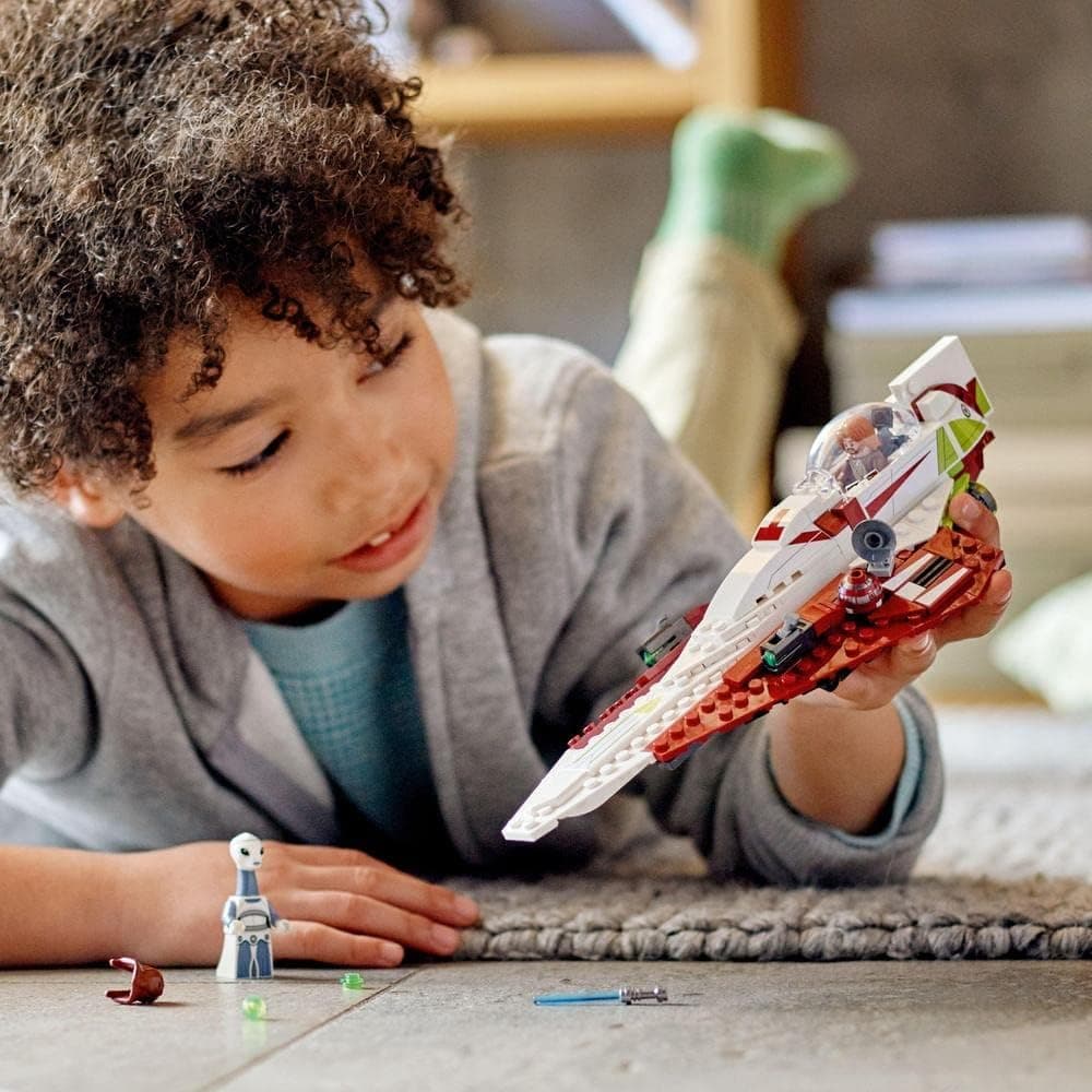 لگو Star Wars جنگنده Obi-Wan Kenobi's Jedi Starfighter مدل 75333 لگو Star Wars جنگنده Obi-Wan Kenobi's Jedi Starfighter مدل 75333