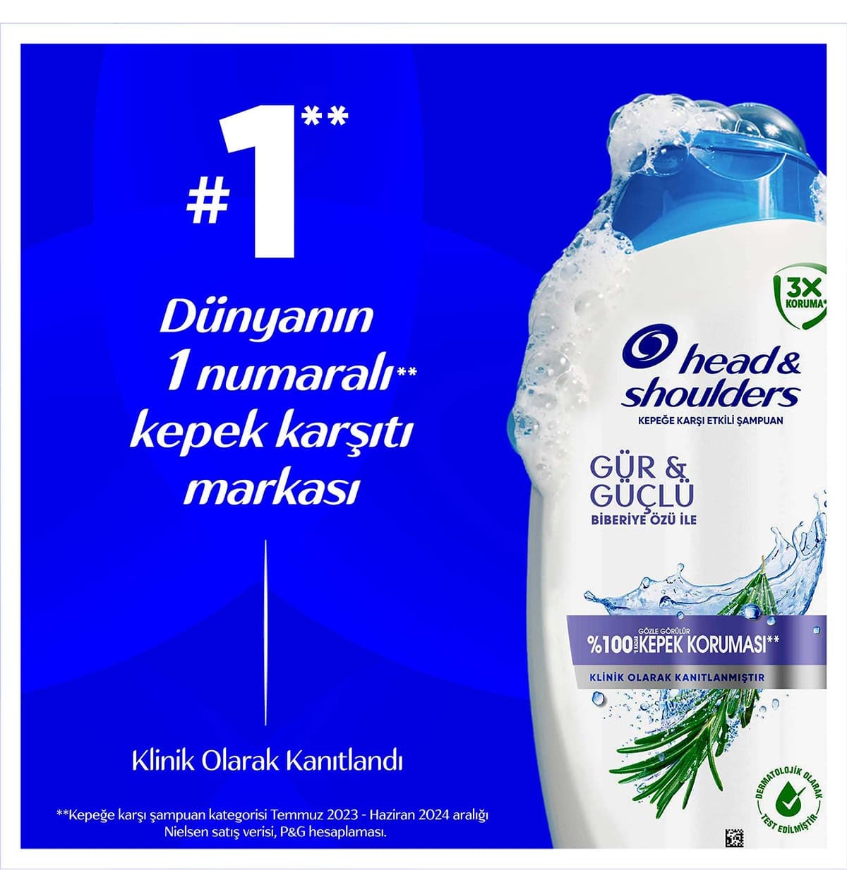 شامپو زنانه Head & Shoulders رزماری ضد شوره برای موهای پرپشت و قوی 3×330ml شامپو زنانه Head & Shoulders رزماری ضد شوره برای موهای پرپشت و قوی 3×330ml