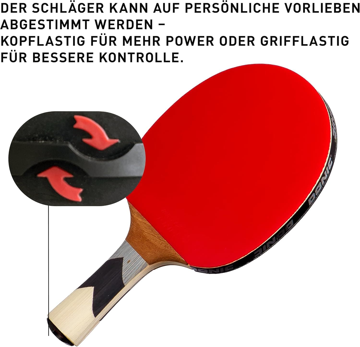 راکت تنیس روی میز Donic-Schildkröt Waldner 700 با دسته ABP، اسفنج 2,0 mm و رویه 3-Stern ITTF مدل 754872 راکت تنیس روی میز Donic-Schildkröt Waldner 700 با دسته ABP، اسفنج 2,0 mm و رویه 3-Stern ITTF مدل 754872