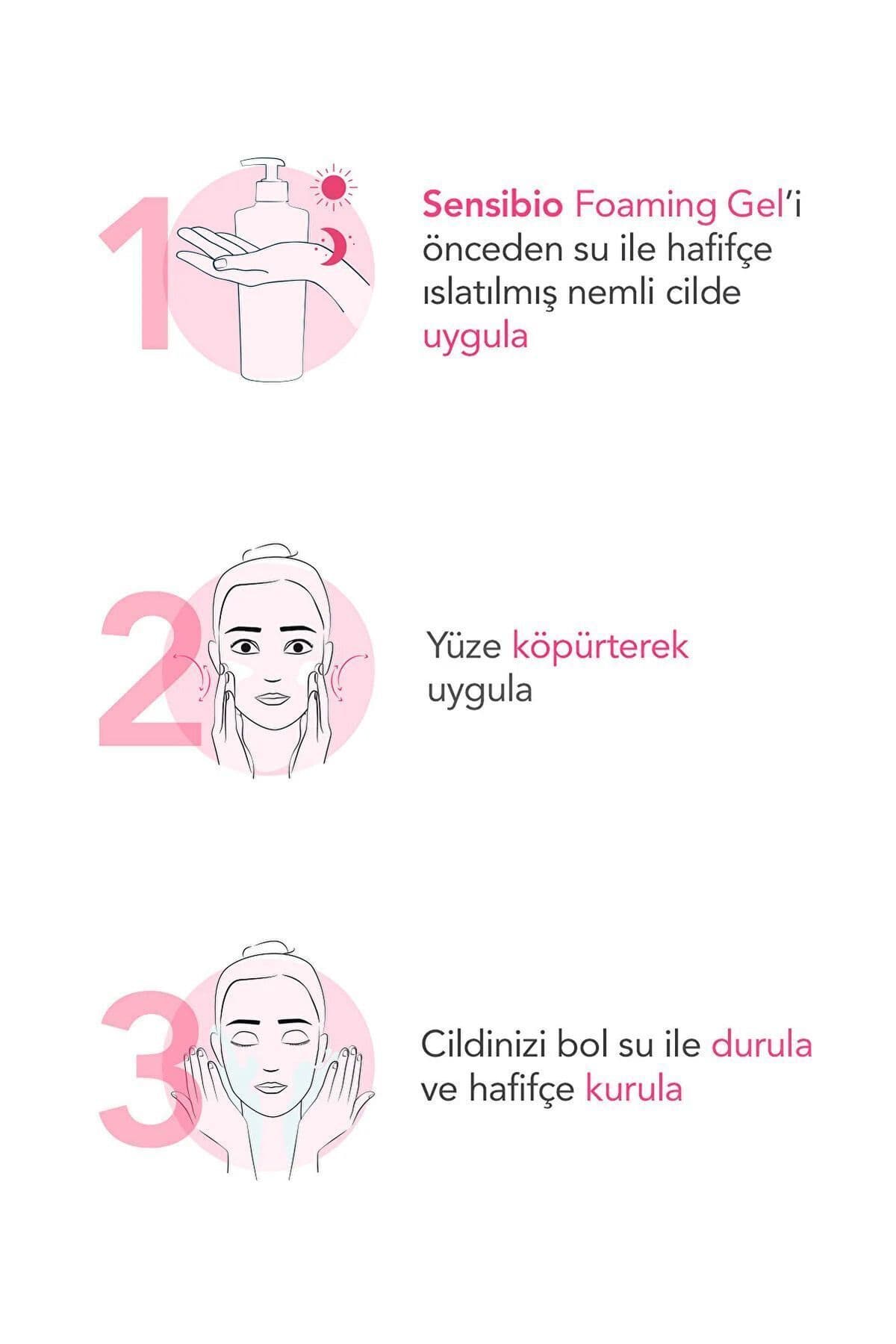 ژل شستوشوی صورت Bioderma Sensibio ژل شستوشوی صورت Bioderma Sensibio
