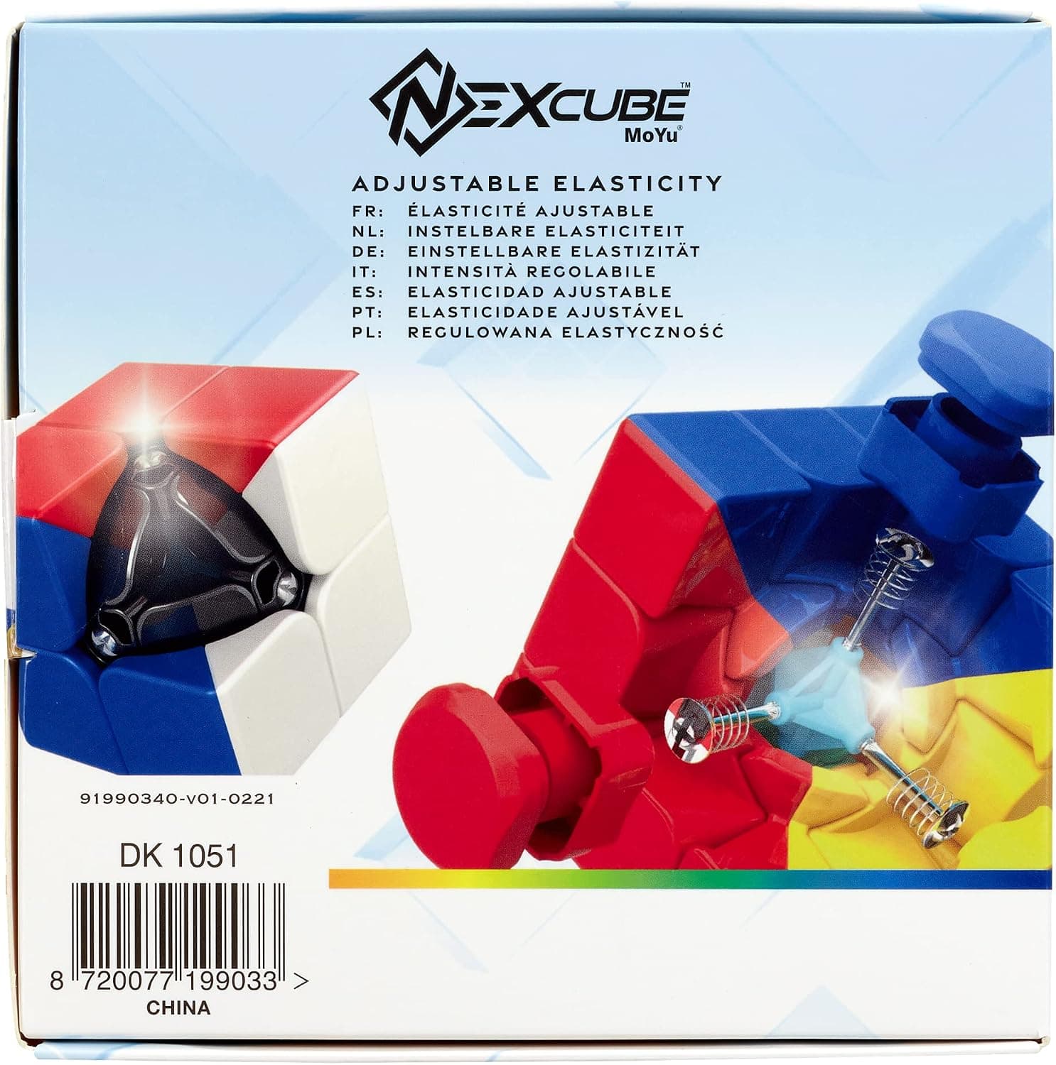 پازل مکعبی Goliath Nexcube 3x3+2x2 رنگارنگ چندمرحلهای مدل 919903.006 پازل مکعبی Goliath Nexcube 3x3+2x2 رنگارنگ چندمرحلهای مدل 919903.006