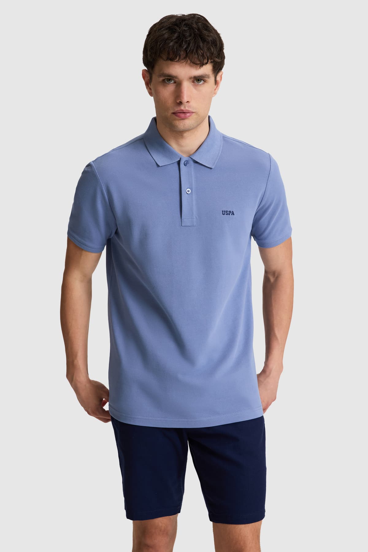 تیشرت مردانه U.S. Polo Assn. یقه پولو ایندیگو فیت معمولی مدل 50326963-VR028 تیشرت مردانه U.S. Polo Assn. یقه پولو ایندیگو فیت معمولی مدل 50326963-VR028