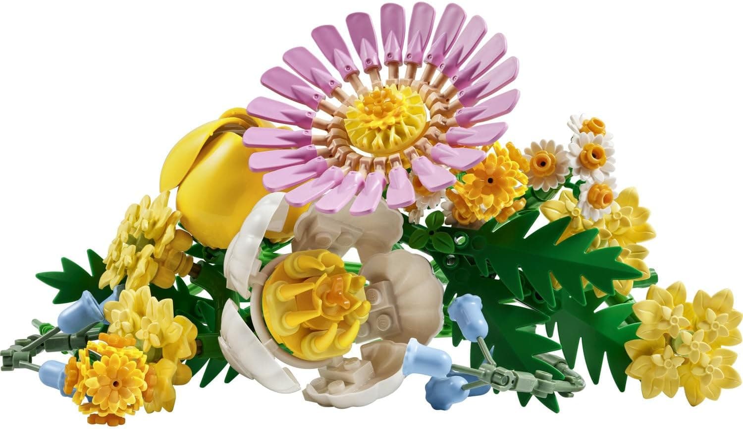 لگو Botanicals دسته گل کوچک زرد مدل 10347 لگو Botanicals دسته گل کوچک زرد مدل 10347