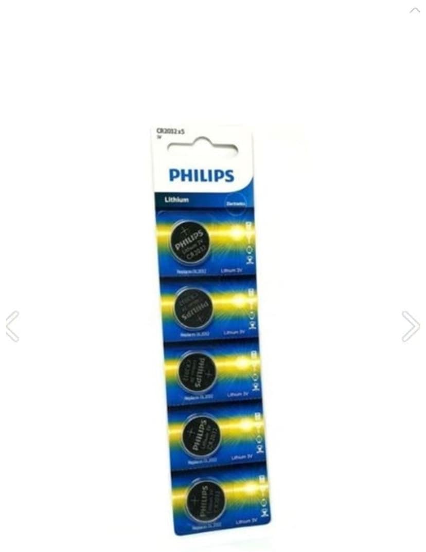 باتری لیتیومی Philips 2032 3V 5Li مدل CR2032P5 قند خون و باسکول باتری لیتیومی Philips 2032 3V 5Li مدل CR2032P5 قند خون و باسکول