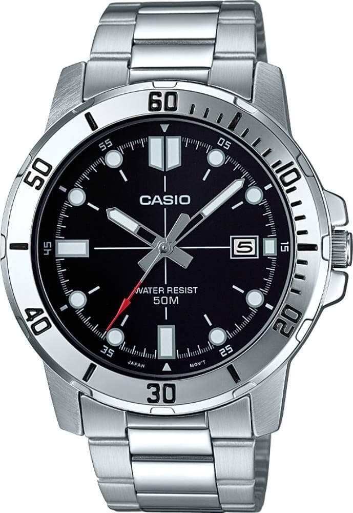 ساعت مچی مردانه Casio آنالوگ صفحه قهوهای استیل ضد زنگ ساعت مچی مردانه Casio آنالوگ صفحه قهوهای استیل ضد زنگ
