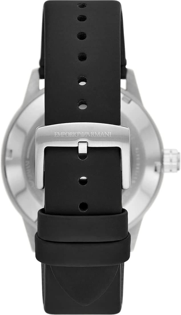 ساعت مچی مردانه Emporio Armani اتوماتیک بند استیل نقرهای مدل AR60051 ساعت مچی مردانه Emporio Armani اتوماتیک بند استیل نقرهای مدل AR60051