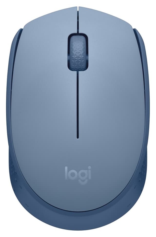 ماوس بیسیم Logitech کامپکت با گیرنده USB آبی روشن مدل M171 910-006866 ماوس بیسیم Logitech کامپکت با گیرنده USB آبی روشن مدل M171 910-006866