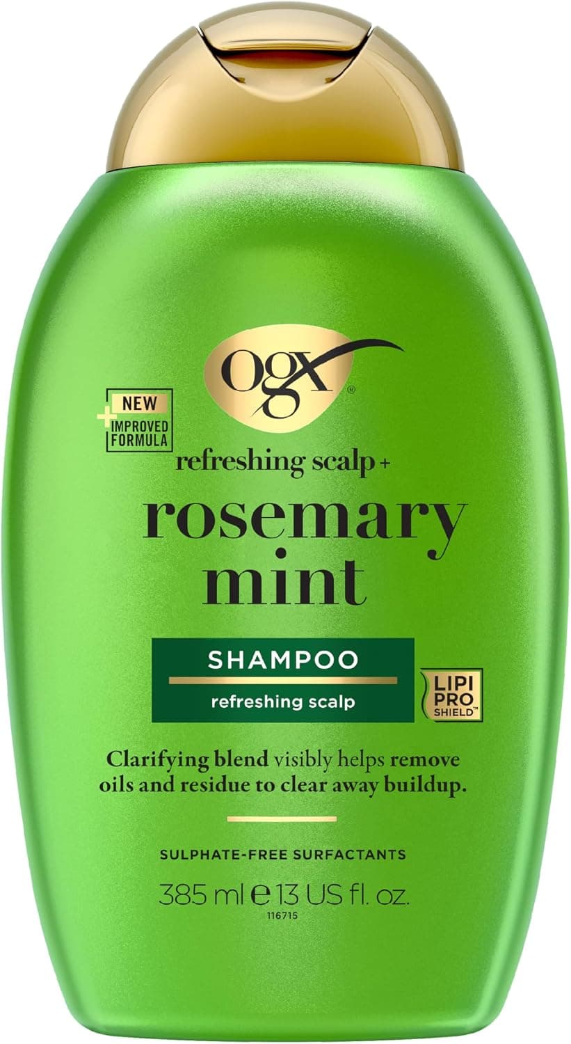 شامپو OGX Rosemary Mint تصفیهکننده بدون سولفات 385 ml شامپو OGX Rosemary Mint تصفیهکننده بدون سولفات 385 ml