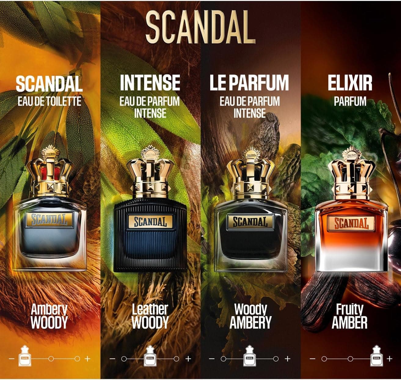 عطر مردانه JEAN PAUL GAULTIER Scandal For Him Elixir 100 Ml مدل 8435415114028 عطر مردانه JEAN PAUL GAULTIER Scandal For Him Elixir 100 Ml مدل 8435415114028