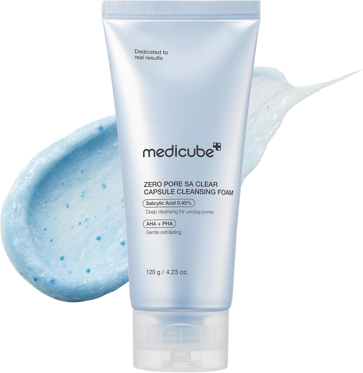 شوینده صورت medicube مراقبت منافذ مدل Zero Pore Clear Blue Capsule 120g شوینده صورت medicube مراقبت منافذ مدل Zero Pore Clear Blue Capsule 120g