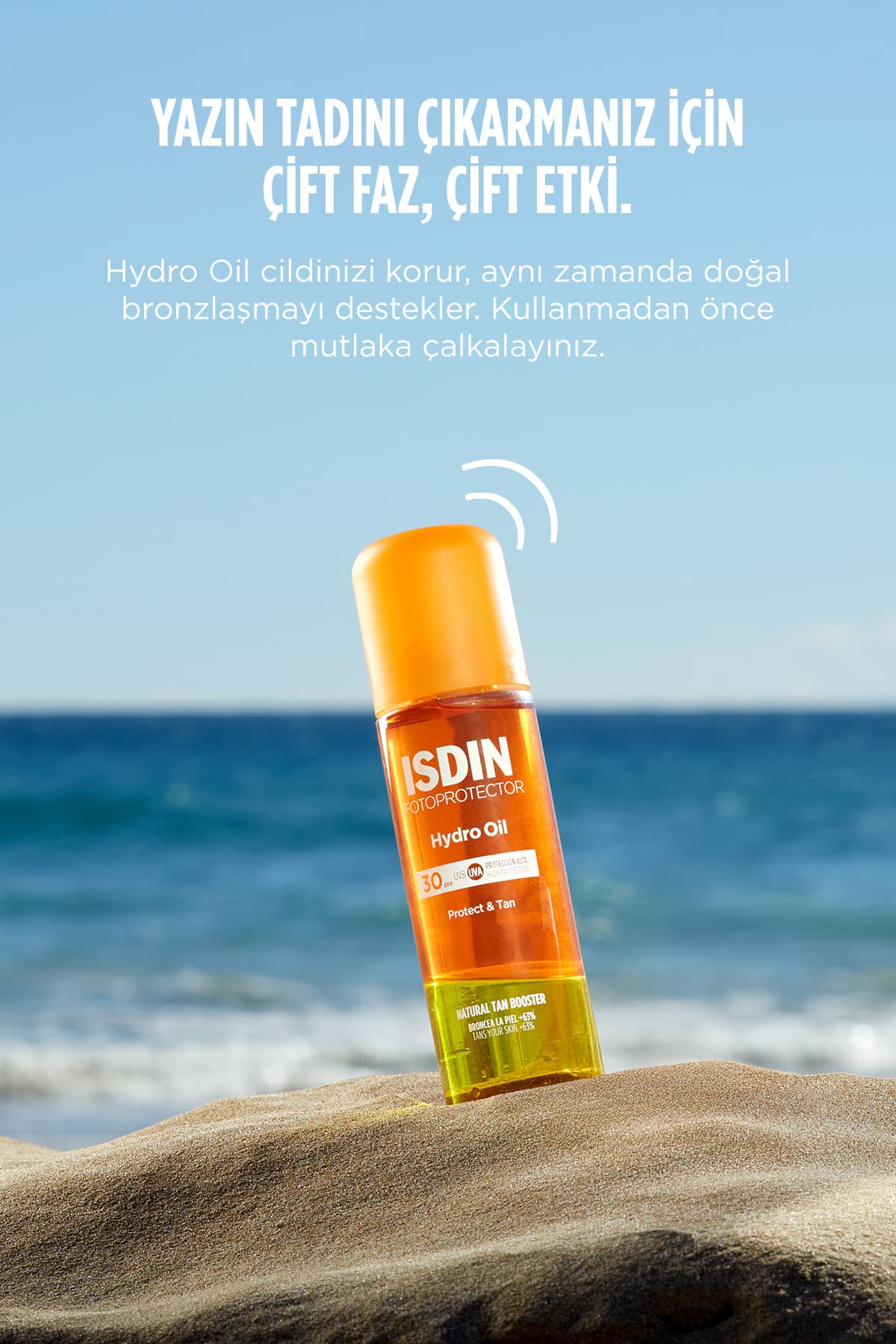 روغن ضدآفتاب ISDIN Hydro Oil Protege& Broncea Spf30 200 ml روغن ضدآفتاب ISDIN Hydro Oil Protege& Broncea Spf30 200 ml
