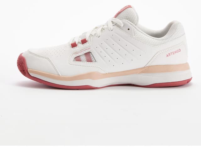 کفش تنیس زنانه Decathlon Artengo سفید مدل Ts500 کفش تنیس زنانه Decathlon Artengo سفید مدل Ts500