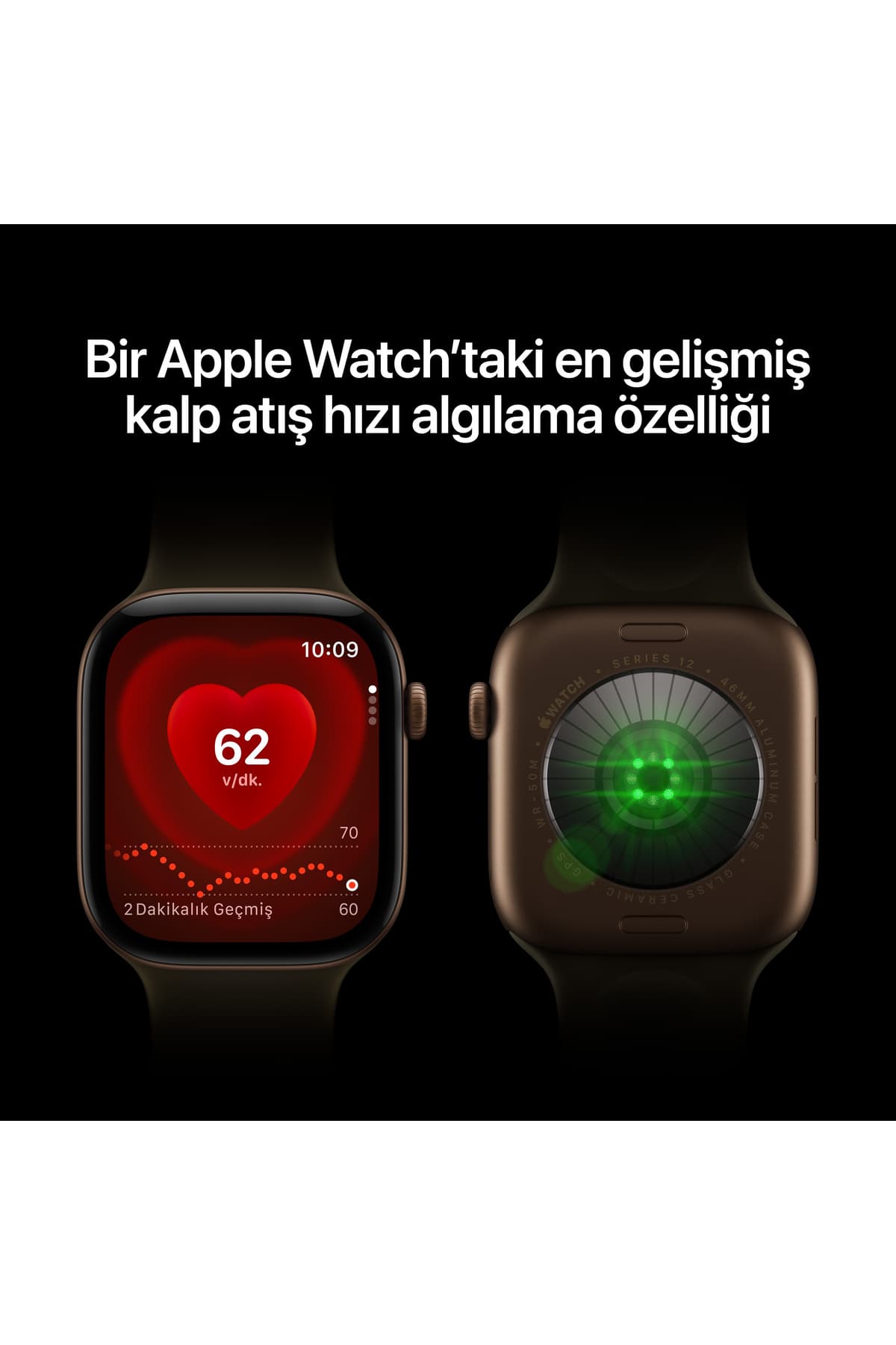 ساعت هوشمند Apple Watch Series 12 GPS 46mm با بدنه آلومینیومی خاکستری فضایی و بند ورزشی سرمهای M/L ساعت هوشمند Apple Watch Series 12 GPS 46mm با بدنه آلومینیومی خاکستری فضایی و بند ورزشی سرمهای M/L