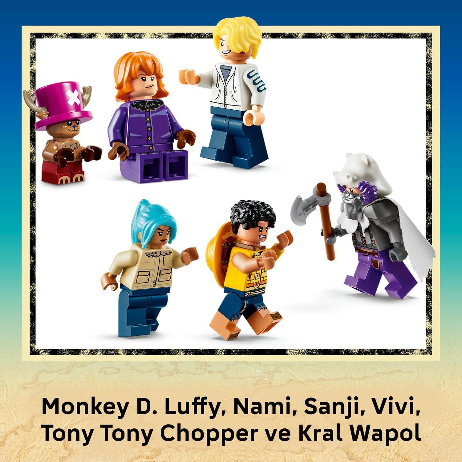 لگو One Piece نبرد قلعه درام مدل 75645 لگو One Piece نبرد قلعه درام مدل 75645