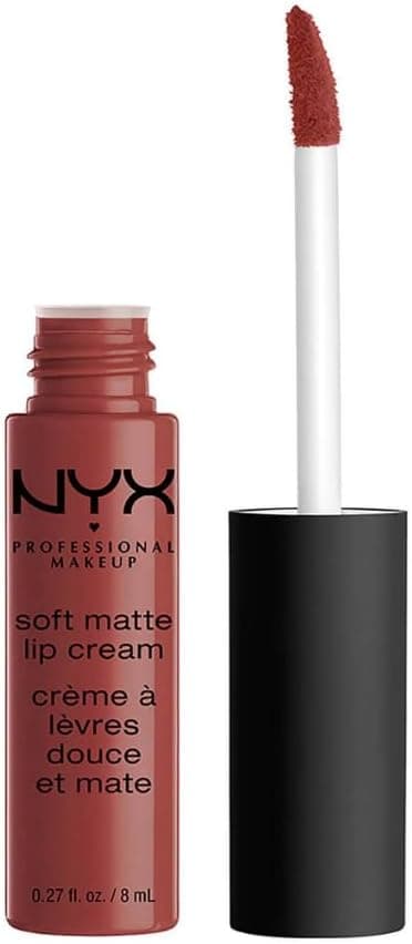 رژ لب مایع NYX Professional Makeup مات کرمی رنگ Rome رژ لب مایع NYX Professional Makeup مات کرمی رنگ Rome