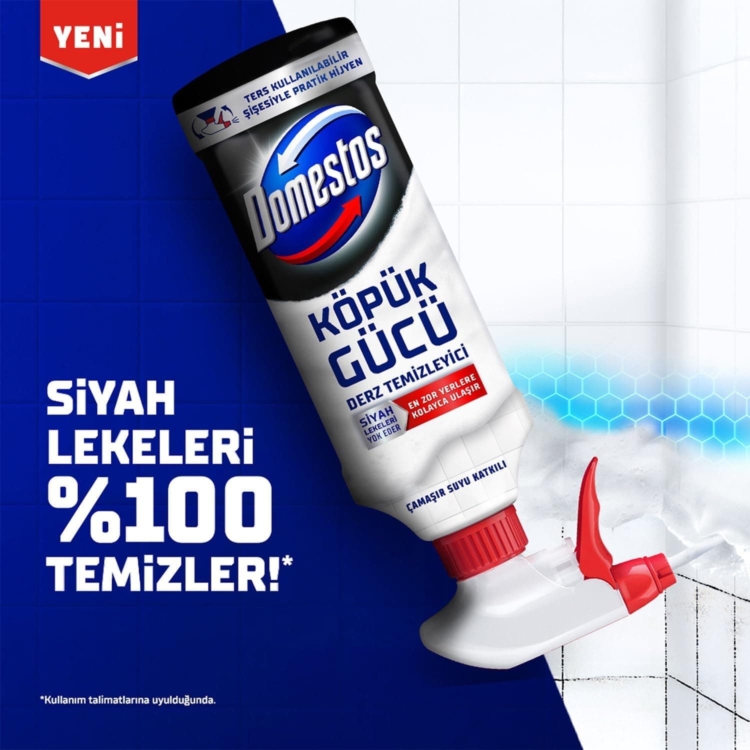 پاککننده درز Domestos با قدرت کف 450 ml پاککننده درز Domestos با قدرت کف 450 ml