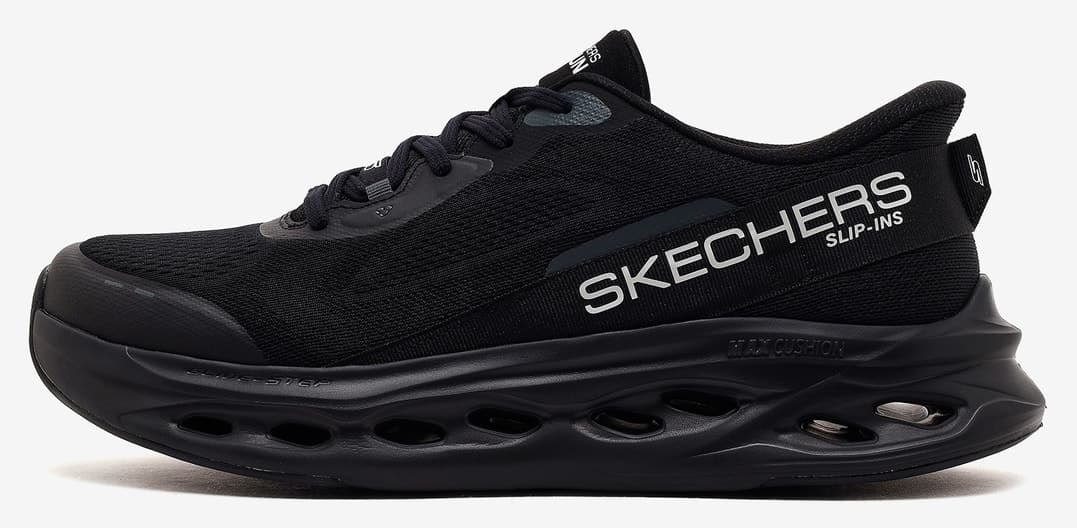 کفش دویدن مردانه Skechers مشکی MAX CUSHIONING GLIDE-STEP مدل 220421 BBK کفش دویدن مردانه Skechers مشکی MAX CUSHIONING GLIDE-STEP مدل 220421 BBK