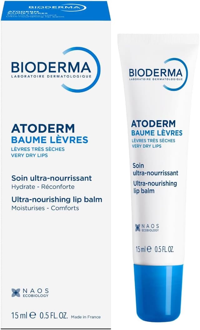 بالم لب Bioderma Atoderm برای لبهای خشک با روغن آووکادو و Shea 15ml بالم لب Bioderma Atoderm برای لبهای خشک با روغن آووکادو و Shea 15ml