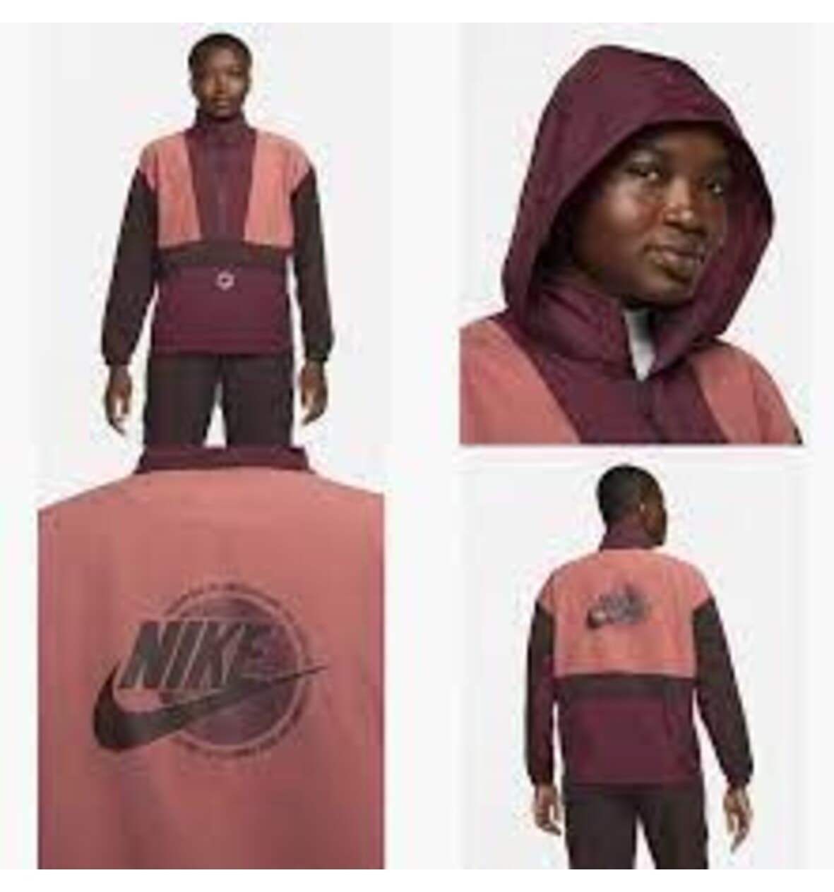 ژاکت زنانه Nike Revolution ورزشی نیم زیپ مدل FB2187-638 ژاکت زنانه Nike Revolution ورزشی نیم زیپ مدل FB2187-638