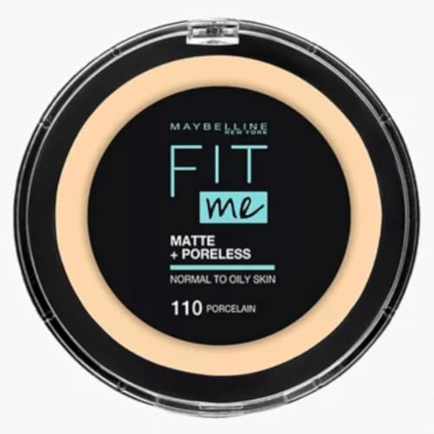 پودر فیس مت Maybelline مدل Fit Me Matte & Poreless شماره 110 Porcelain 12 گرم پودر فیس مت Maybelline مدل Fit Me Matte & Poreless شماره 110 Porcelain 12 گرم
