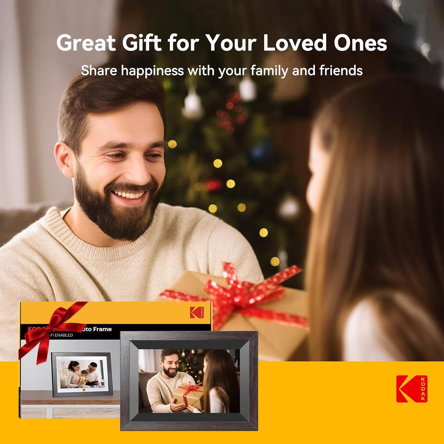 قاب عکس دیجیتال KODAK 10.1 اینچ وایفای 32GB صفحه لمسی IPS 1280x800 قاب عکس دیجیتال KODAK 10.1 اینچ وایفای 32GB صفحه لمسی IPS 1280x800
