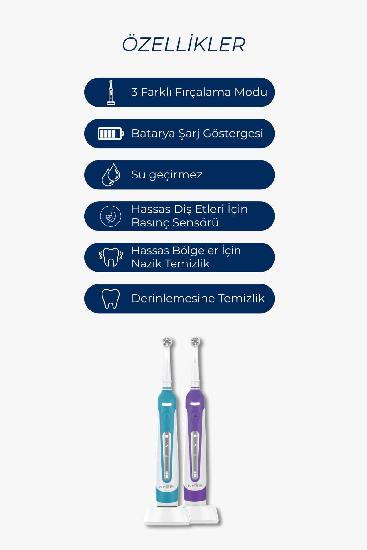 مسواک برقی شارژی Direct NEXUS مسواک برقی شارژی Direct NEXUS