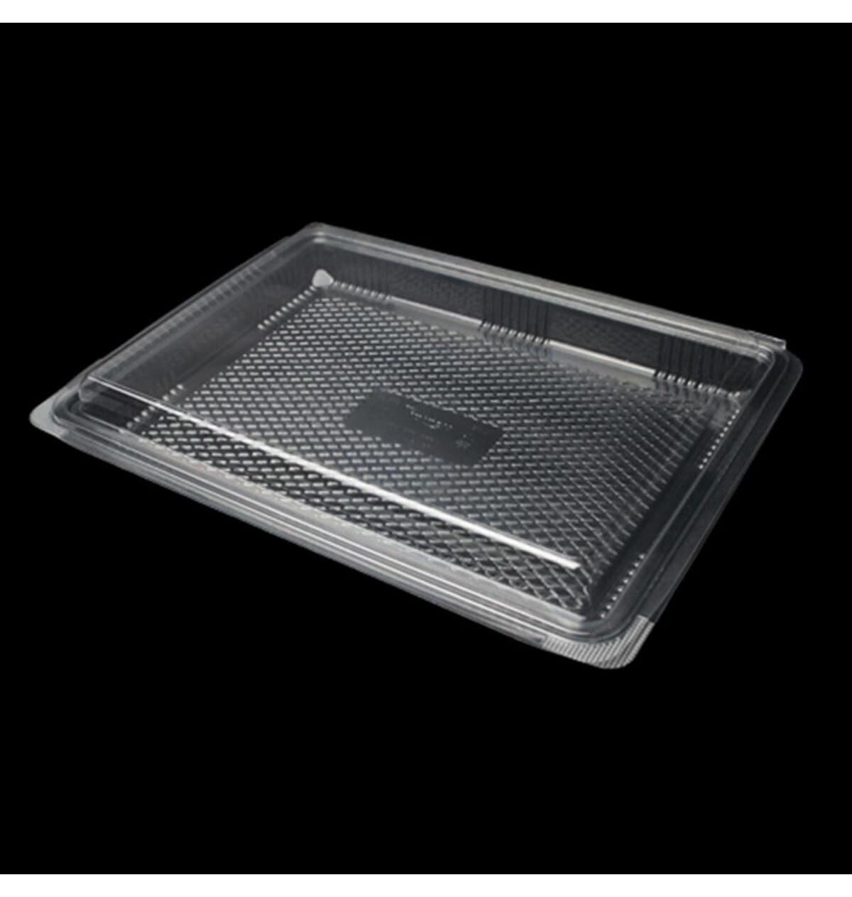 ظرف نگهداری یکبارمصرف BAKOM AMBALAJ پلاستیکی هوابند شفاف مخصوص باقلوا و گوللاچ 1000 GR CC 10 عدد ظرف نگهداری یکبارمصرف BAKOM AMBALAJ پلاستیکی هوابند شفاف مخصوص باقلوا و گوللاچ 1000 GR CC 10 عدد
