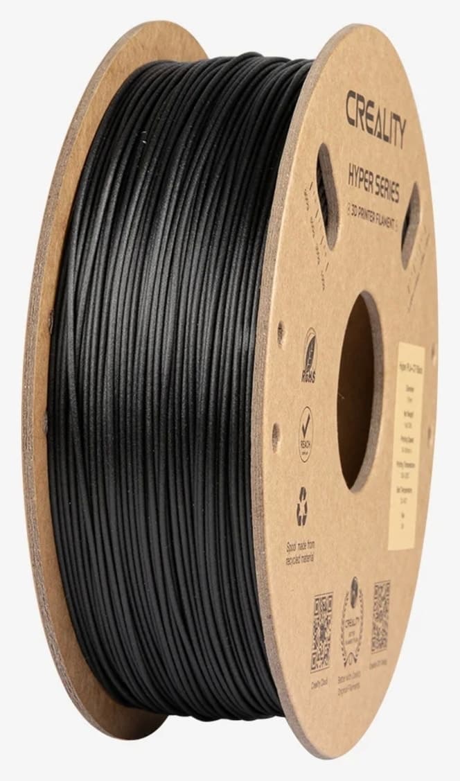 فیلامنت پرینتر سه بعدی Creality Hyper PLA CF مشکی فیلامنت پرینتر سه بعدی Creality Hyper PLA CF مشکی