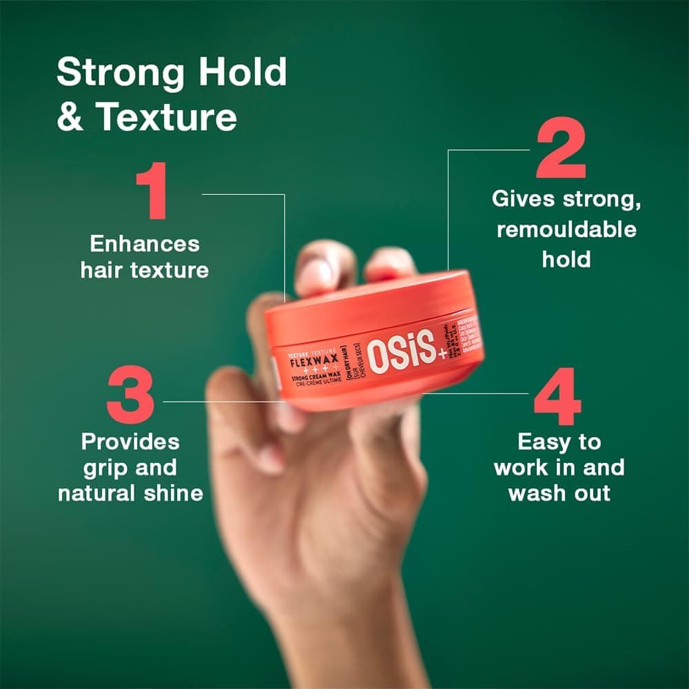 واکس موی حالتدهنده OSiS+ Schwarzkopf Professional Flexwax 85ml واکس موی حالتدهنده OSiS+ Schwarzkopf Professional Flexwax 85ml