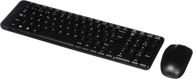 ست کیبورد و ماوس بیسیم Logitech انگلیسی/عربی مدل MK220 ست کیبورد و ماوس بیسیم Logitech انگلیسی/عربی مدل MK220