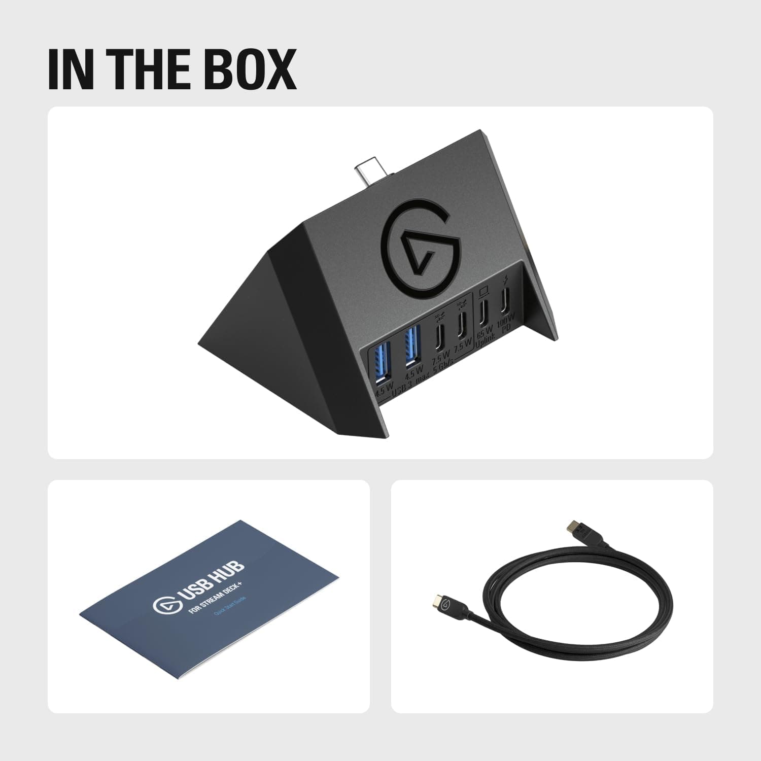 هاب USB Elgato برای Stream Deck + با کارتخوان SD/microSD و Power Delivery هاب USB Elgato برای Stream Deck + با کارتخوان SD/microSD و Power Delivery
