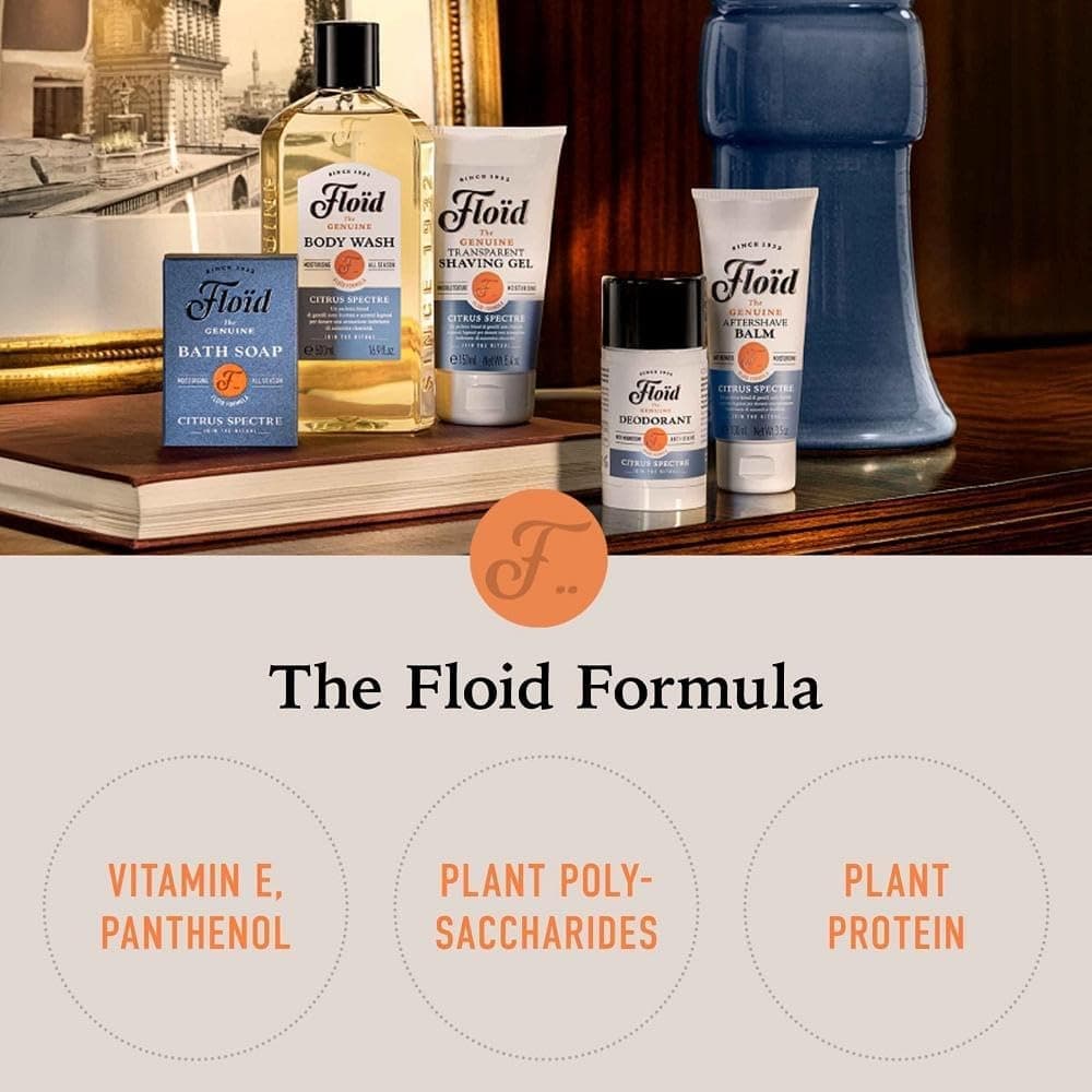 ژل اصلاح شفاف تسکیندهنده Floïd برای محافظت و حفظ رطوبت پوست 150 ML ژل اصلاح شفاف تسکیندهنده Floïd برای محافظت و حفظ رطوبت پوست 150 ML
