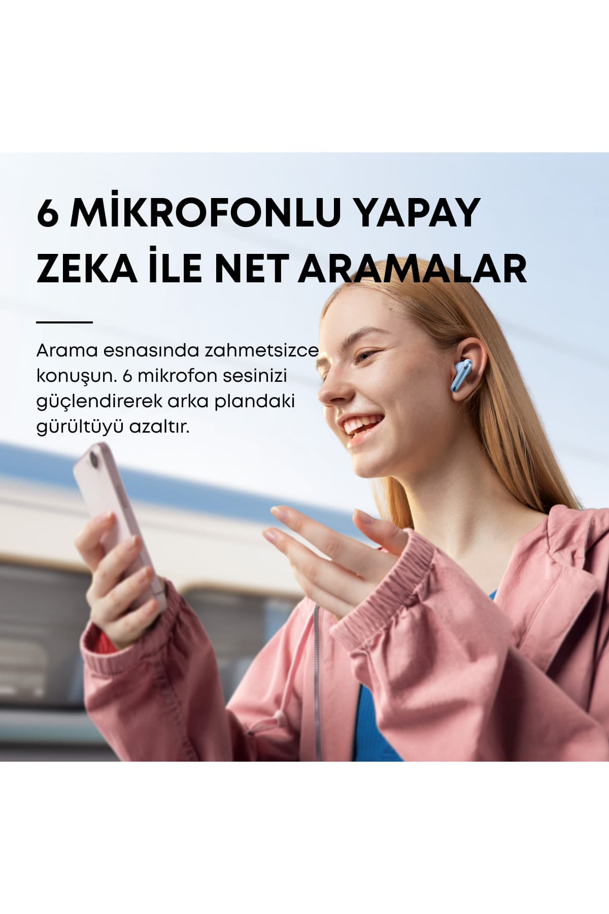 هدفون بلوتوثی Anker Soundcore Liberty 4 NC با Bluetooth 5.3، 50 ساعت استفاده، سرمهای مدل A3947 هدفون بلوتوثی Anker Soundcore Liberty 4 NC با Bluetooth 5.3، 50 ساعت استفاده، سرمهای مدل A3947