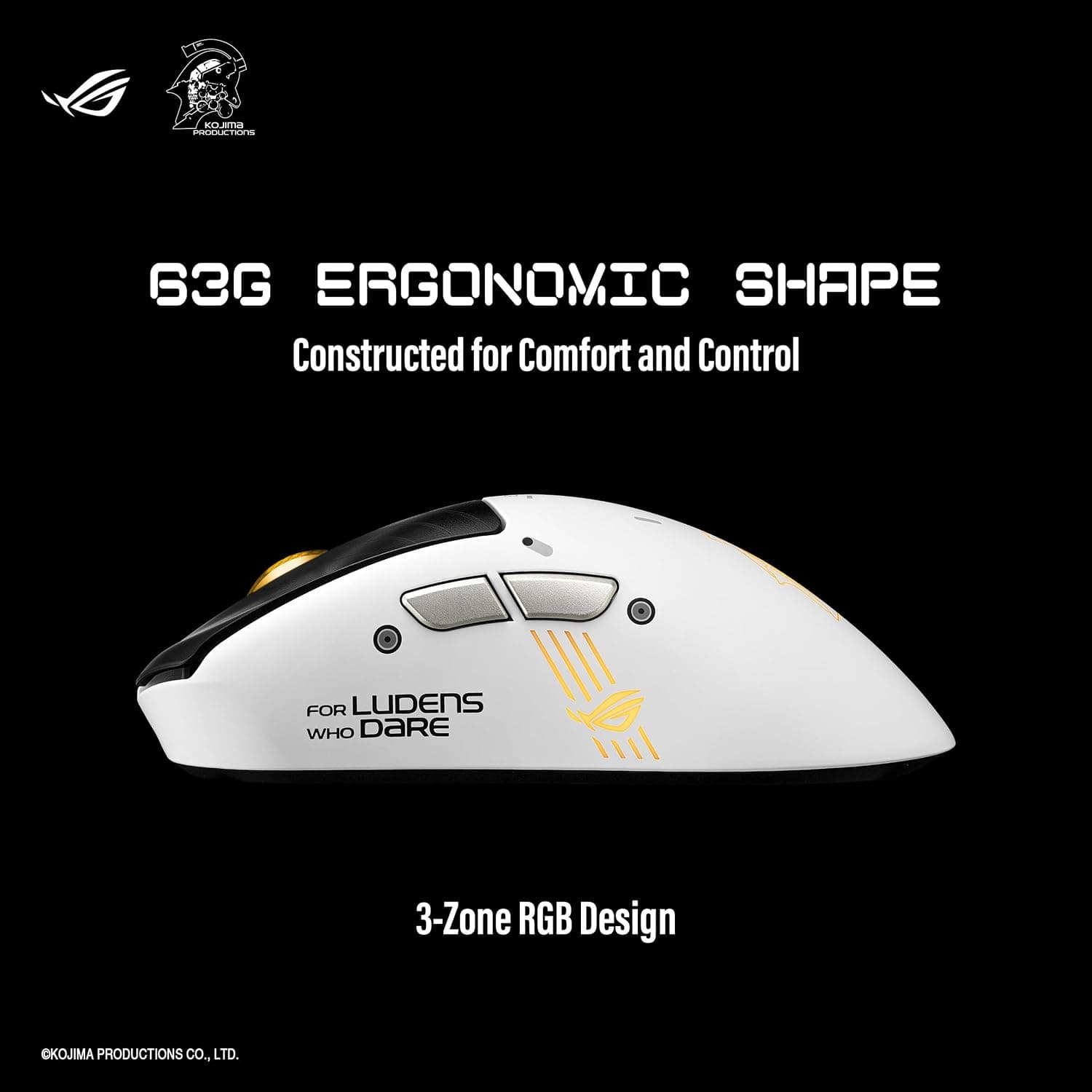 ماوس گیمینگ ASUS ROG KERIS II ORIGIN-KJP/WHT مدل P727 ماوس گیمینگ ASUS ROG KERIS II ORIGIN-KJP/WHT مدل P727