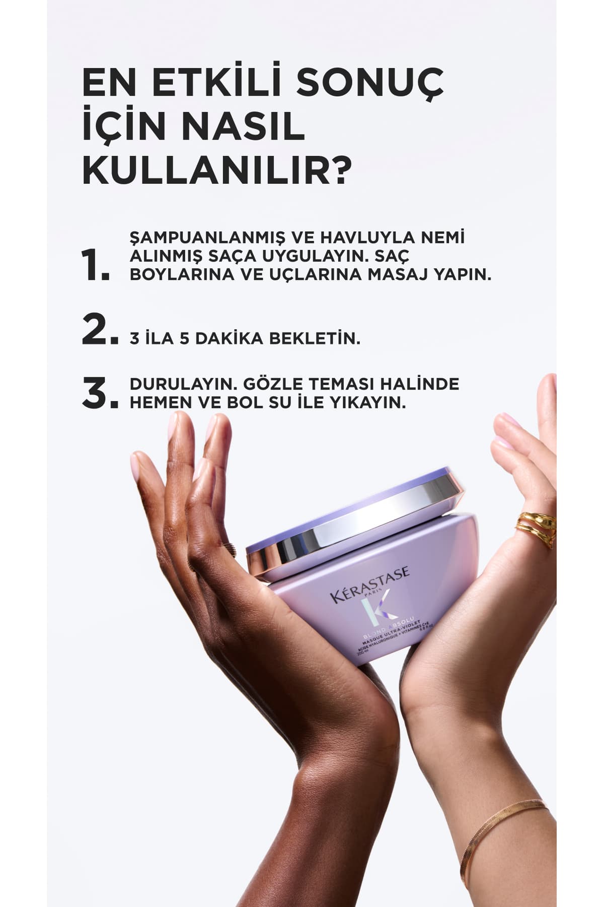 ماسک مو Kerastase خنثیکننده بعد از روشنکاری Blond Absolu Ultra Violet 200 ml ماسک مو Kerastase خنثیکننده بعد از روشنکاری Blond Absolu Ultra Violet 200 ml