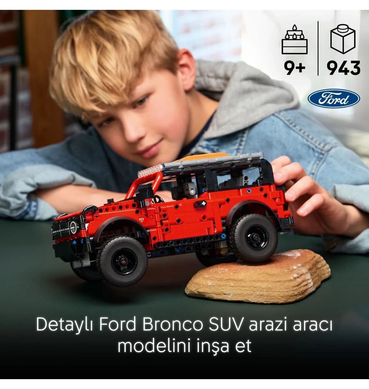 لگو Technic مدل Ford Bronco SUV 42213 با 943 قطعه لگو Technic مدل Ford Bronco SUV 42213 با 943 قطعه