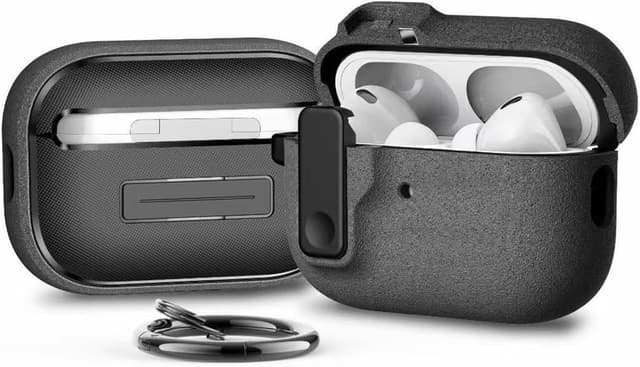 کاور محافظ ضدضربه پارچهای خاکستری minesk سازگار با Airpods Pro 3 مدل Airpods Pro 3 (2025) کاور محافظ ضدضربه پارچهای خاکستری minesk سازگار با Airpods Pro 3 مدل Airpods Pro 3 (2025)