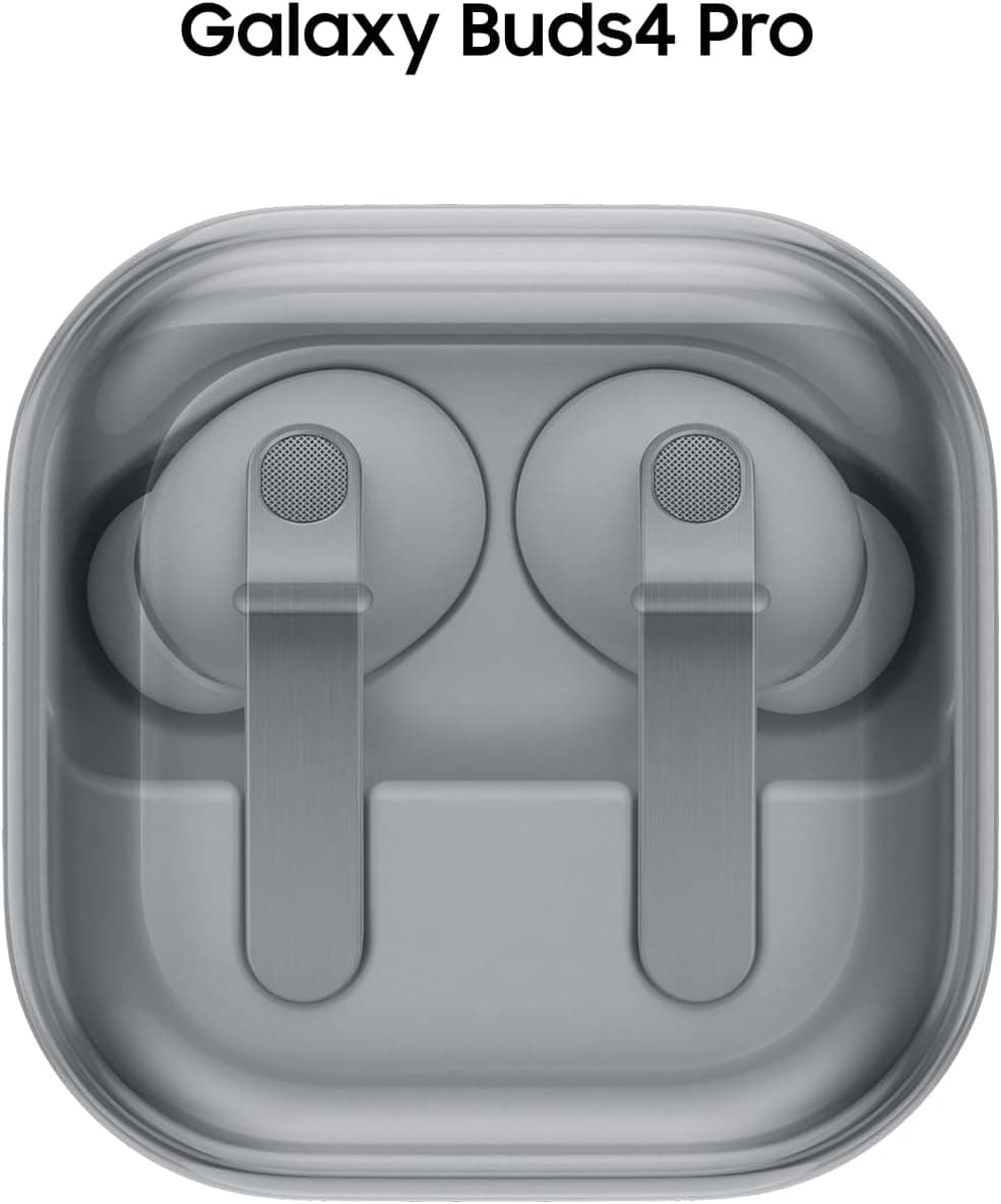ایرفون بیسیم Samsung مدل Galaxy Buds 4 Pro سفید با حذف نویز ایرفون بیسیم Samsung مدل Galaxy Buds 4 Pro سفید با حذف نویز
